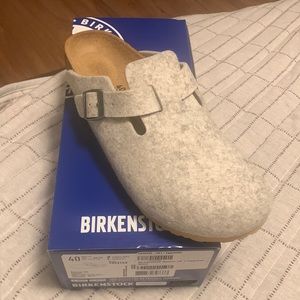 Birkenstock Boston eggshell